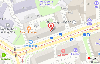 Лотереи Москвы на Красноказарменной улице на карте