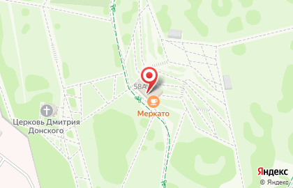Сеть итальянских кафе Меркато на проспекте Андропова на карте