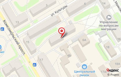 Магазин женской одежды, ИП Печенкина Н.В. на карте