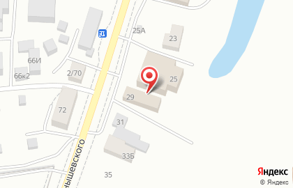 Торгово-выставочный центр Polaris на улице Чернышевского на карте
