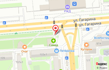 Аптека СП Самед в Советском округе на карте
