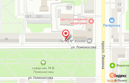 Многопрофильная компания МИР на улице Ломоносова на карте