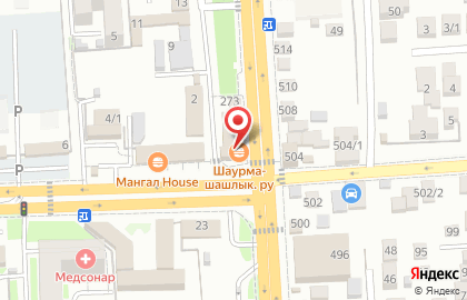 Киоск быстрого питания Шаурма.ру на карте