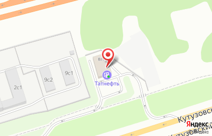 Автомойка Татнефть на Кутузовском проспекте на карте