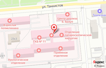 Банкомат КБ Акцепт на площади Карла Маркса на карте