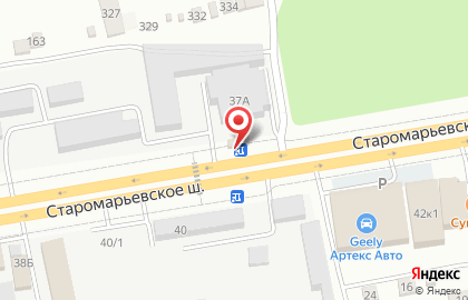 Магазин Морепродукты на Старомарьевском шоссе на карте