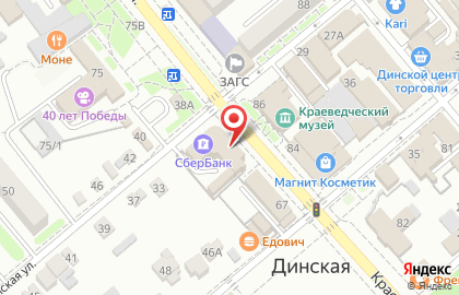 Салон сотовой связи Евросотик на Красной улице на карте
