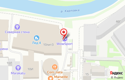 Спортивный клуб единоборств Самбо для всех в Петроградском районе на карте