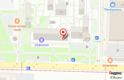 Магазин автотоваров в Орджоникидзевском районе на карте