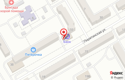 Отделение службы доставки Boxberry на Пирятинской улице на карте