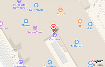 Yota в Омске на карте