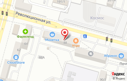 Ермолинские полуфабрикаты на Революционной улице на карте