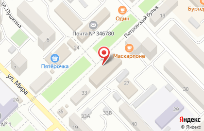 Агентство недвижимости Мегаполис на Петровском бульваре на карте