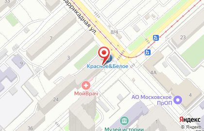 Продуктовый минимаркет в Ворошиловском районе на карте
