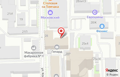 Столовая домашней кухни Онланч на метро Московские Ворота на карте