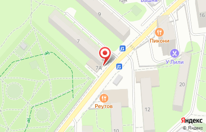 Магазин хлебобулочной продукции на метро Новокосино на карте
