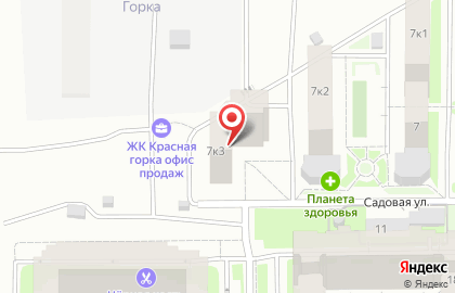 Красная горка, ООО ДИСКОМ на Садовой улице на карте