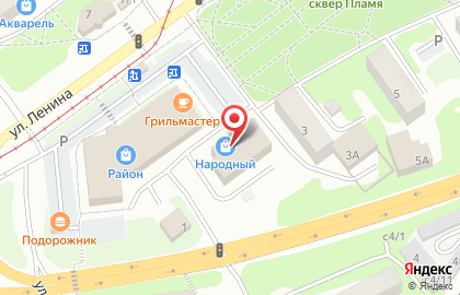 Универмаг Народный на карте
