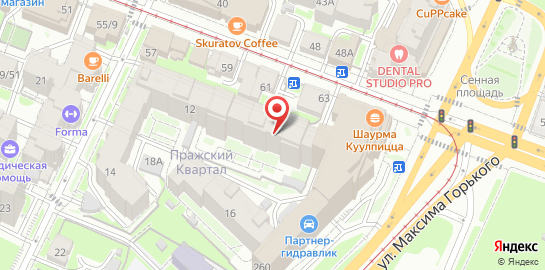 Центр мануальной терапии и психологии АНТАРЕС на карте
