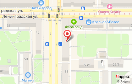 Магазин слуховых аппаратов Академия слуха на проспекте Ленина на карте