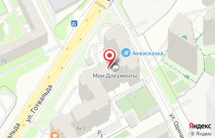 Многофункциональный центр Мои Документы в Верх-Исетском районе на карте