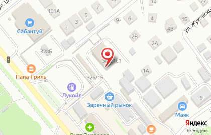 Магазин ЛЕВША в Ленинском районе на карте