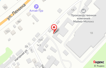 Пункт приема лома черных и цветных металлов на Нагорной улице на карте