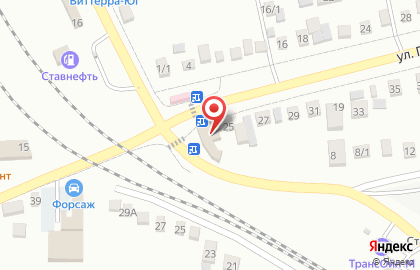 Продовольственный магазин Ника на улице Гагарина на карте