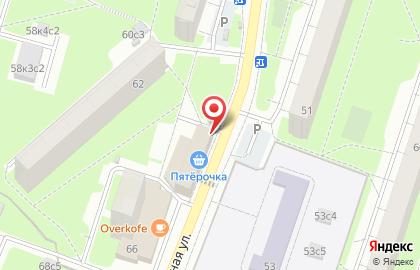 Магазин овощей и фруктов в Москве на карте