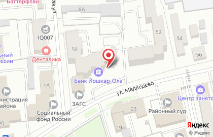 Салон цветов в Йошкар-Оле на карте