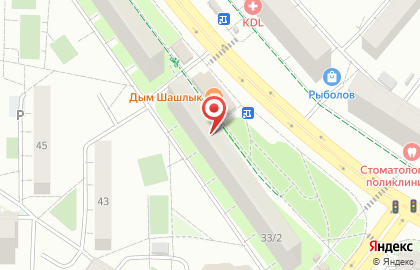 Киоск фастфудной продукции, г. Химки на Юбилейном проспекте на карте