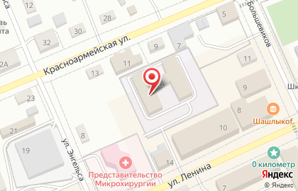 Городская организация профсоюза работников образования и науки на карте