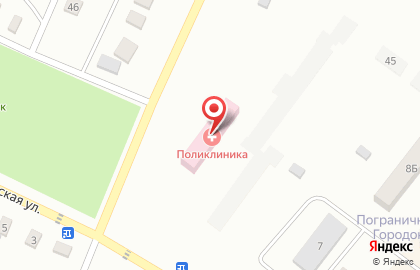 Поликлиника, Харабалинская районная больница на карте