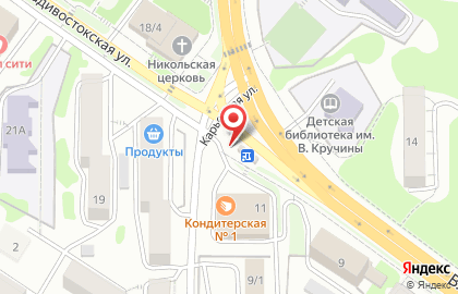 Газетный киоск Срочно в Петропавловске-Камчатском на карте