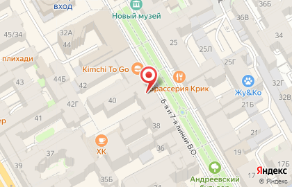 Компания по производству и монтажу натяжных потолков Гранд в Василеостровском районе на карте