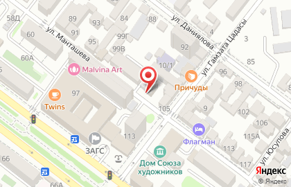 Салон красоты Status на улице Манташева на карте