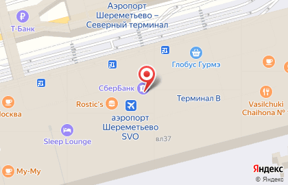СберБанк в Химках на карте