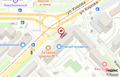 Магазин Незабудка в Центральном районе на карте