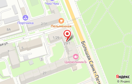 Магазин Ближе к Телу на Большой Санкт-Петербургской улице на карте