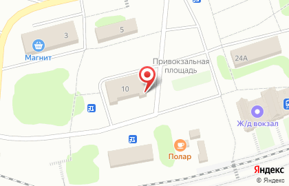 Продуктовый магазин на Мурманской улице на карте