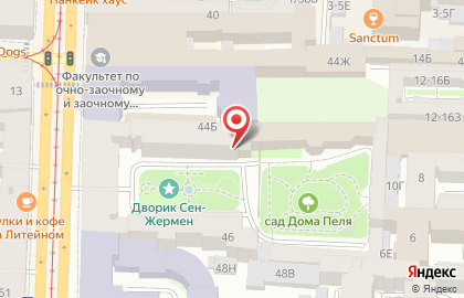 Санкт-Петербургский Городской театр на карте