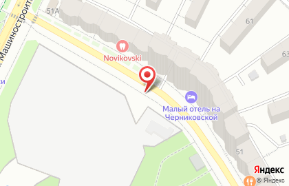 Страховая медицинская компания Альфастрахование-ОМС на Черниковской улице на карте