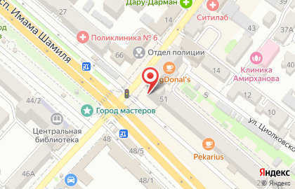 Кофейня Sevenstar Coffee в Советском районе на карте
