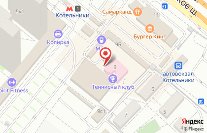 Компания РИК на Сосновой улице на карте