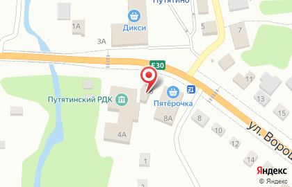 Авокадо на улице Ворошилова на карте