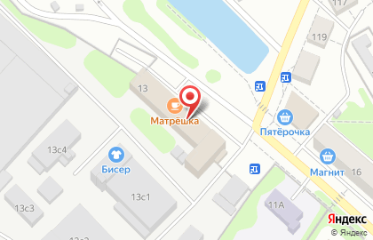 Ресторан Матрешка в Иваново на карте