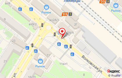 Автошкола Автогрупп на метро Котельники на карте