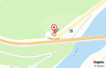 Продуктовый магазин в Сочи на карте