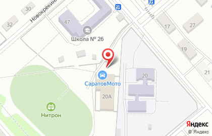 Магазин мототехники и мототоваров Саратов-Мото на карте
