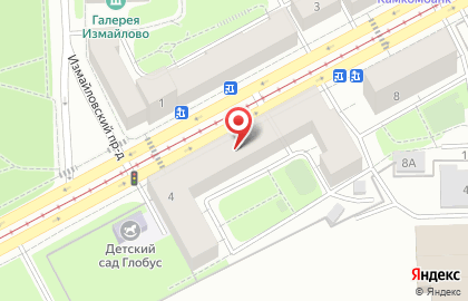 Стоматология ANIDENT на Измайловской на карте